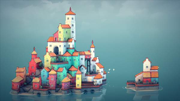 城镇叠叠乐 Townscaper 免安装v1.2.1绿色中文版-绿色游戏网