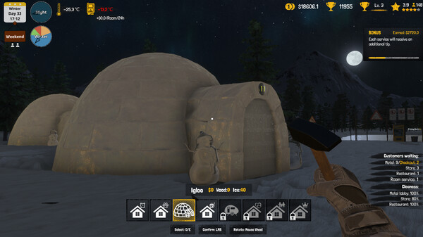 北极汽车旅馆模拟器 Arctic Motel Simulator 免安装v2.0.1沙盒模式绿色中文版-绿色游戏网