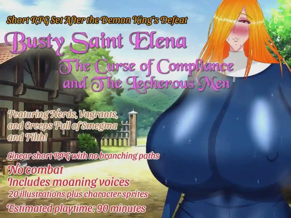 [RPG]爆乳聖女エレナと呪いと間男達英文版游戏中文版下载|无需安装解压即玩-绿色游戏网