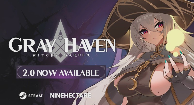 [动作ARPG] 灰色乐园（Gray Haven : Witch’s Garden）v3.1.1 官方中文7G游戏中文版下载|无需安装解压即玩-绿色游戏网