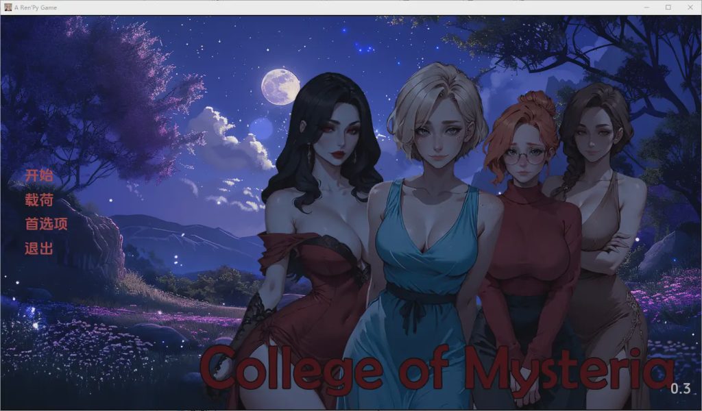[SLG/汉化] 神秘学院 College of Mysteria [v0.5] PC+安卓汉化版游戏中文版下载|无需安装解压即玩-绿色游戏网