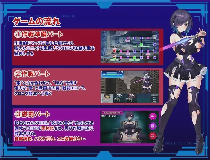 [回合RPG/战斗H] 聖隷戦姫クロエ～「最強」が権力に沈むまで PC+安卓汉化版游戏中文版下载|无需安装解压即玩-绿色游戏网