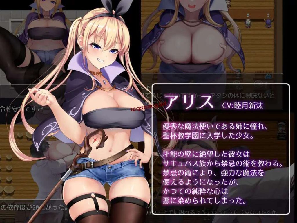 [大型RPG/反向X] 魅魔与魔法 Succubus&Magic v5.23 官中版+存档5.1G游戏中文版下载|无需安装解压即玩-绿色游戏网